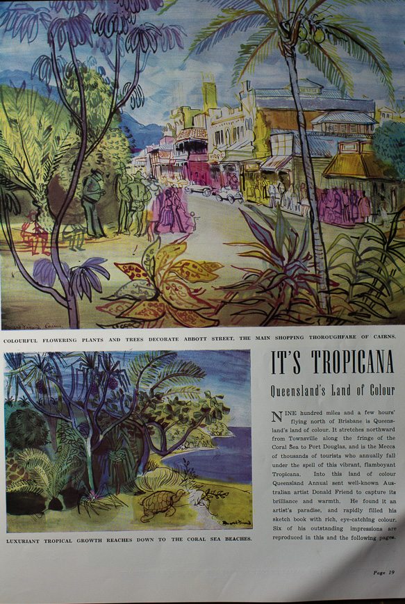 Sketches by Donald Friend (Queensland Annual 1955)